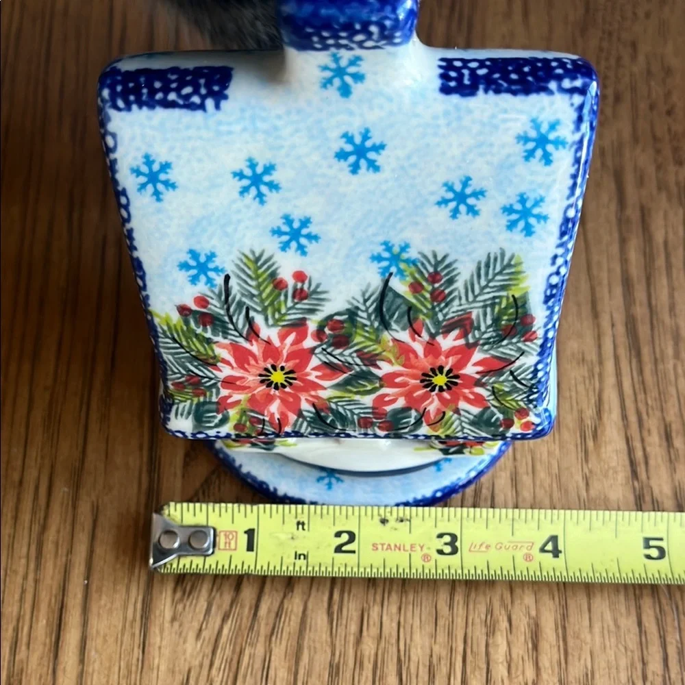 Polish pottery Ceramic House for votive candle - Picture 7 of 8